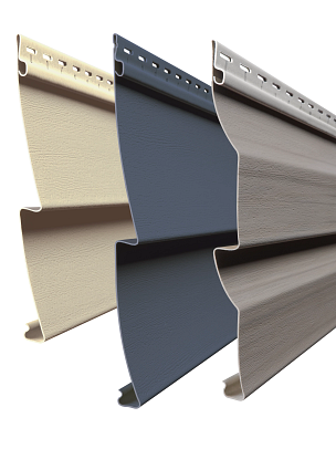 CertainTeed Monogram clapboard and Dutch lap panel profile samples